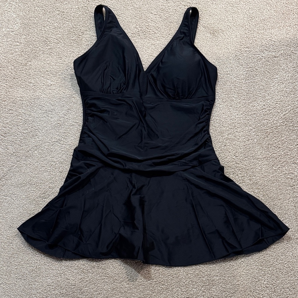 Chic Black Women's One-Piece Swimsuit